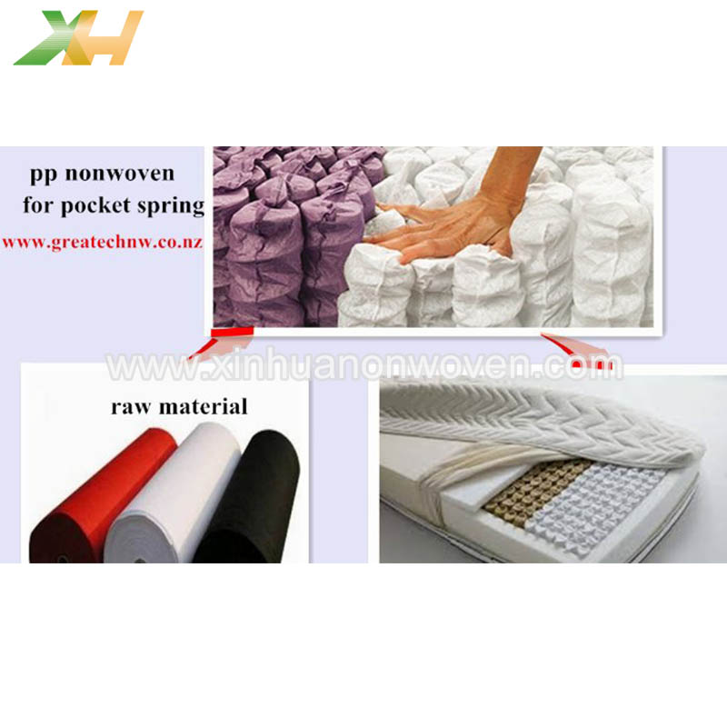 Non-woven fabric in sofas and mattresses